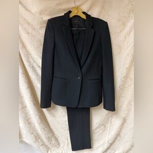 BCBGMAXAZRIA Black Tailored Suit